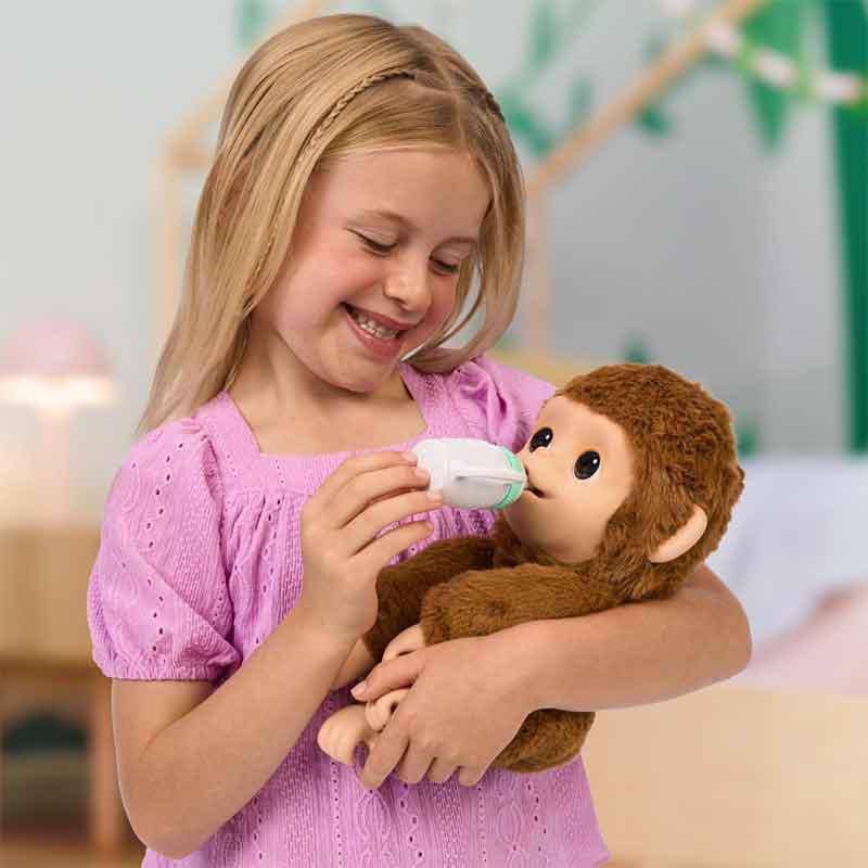 Little Live Pets - Pelúcia My Baby Monkey - Imagem 1