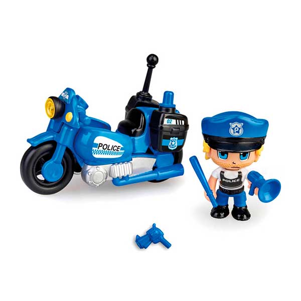 Pinypon Action Motocicleta policial - Imagem 1