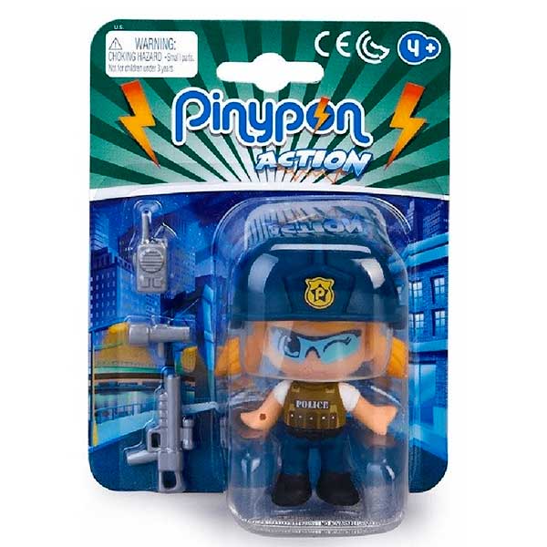 Pinypon Action Figura Policía #1 - Imagem 1