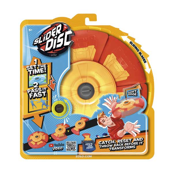 Slider Disco Cor Vermelho