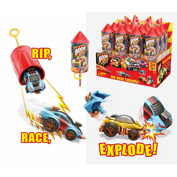 Cotxe Boom City Racers - Imatge 1