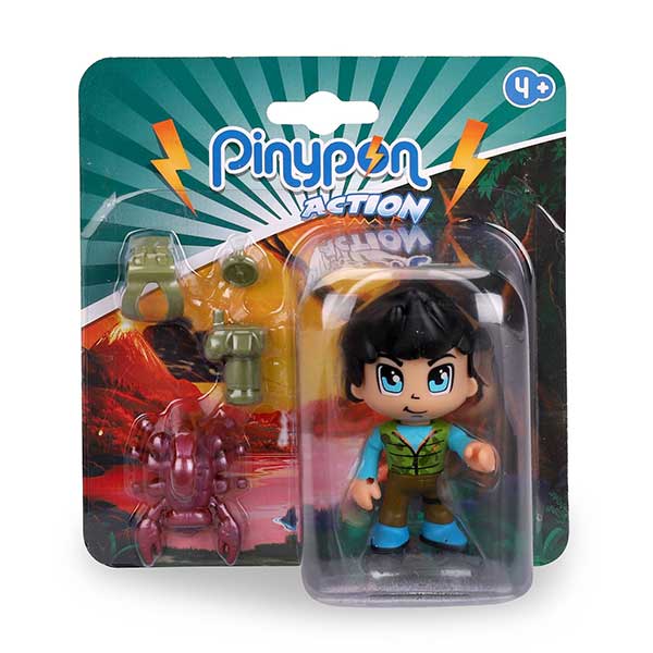 Pinypon Action Wild Figura con Escorpión - Imagen 1