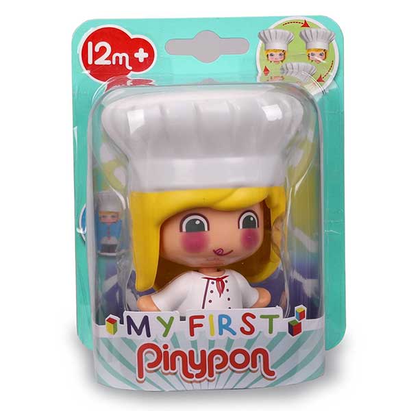My First Pinypon Figura Chef Profissões - Imagem 1