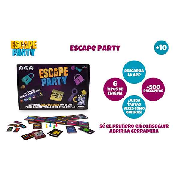 Juego de mesa Escape Party - Imagen 3