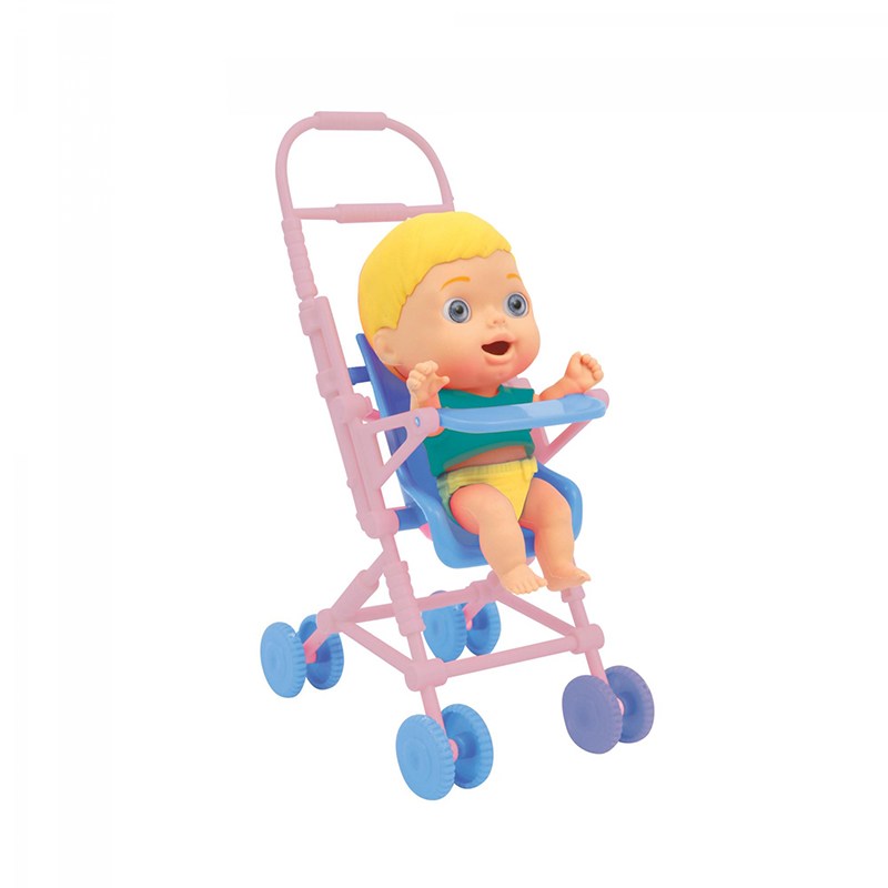 Amicicci Muñeco con Cochecito Stroller - Imagen 1