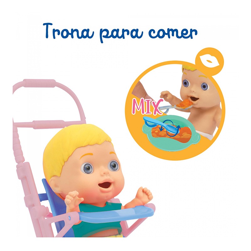 Amicicci Muñeco con Cochecito Stroller - Imagen 2