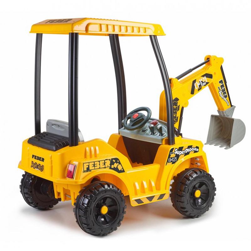 Feber Excavadora Infantil con pala 12V Bateria Litio