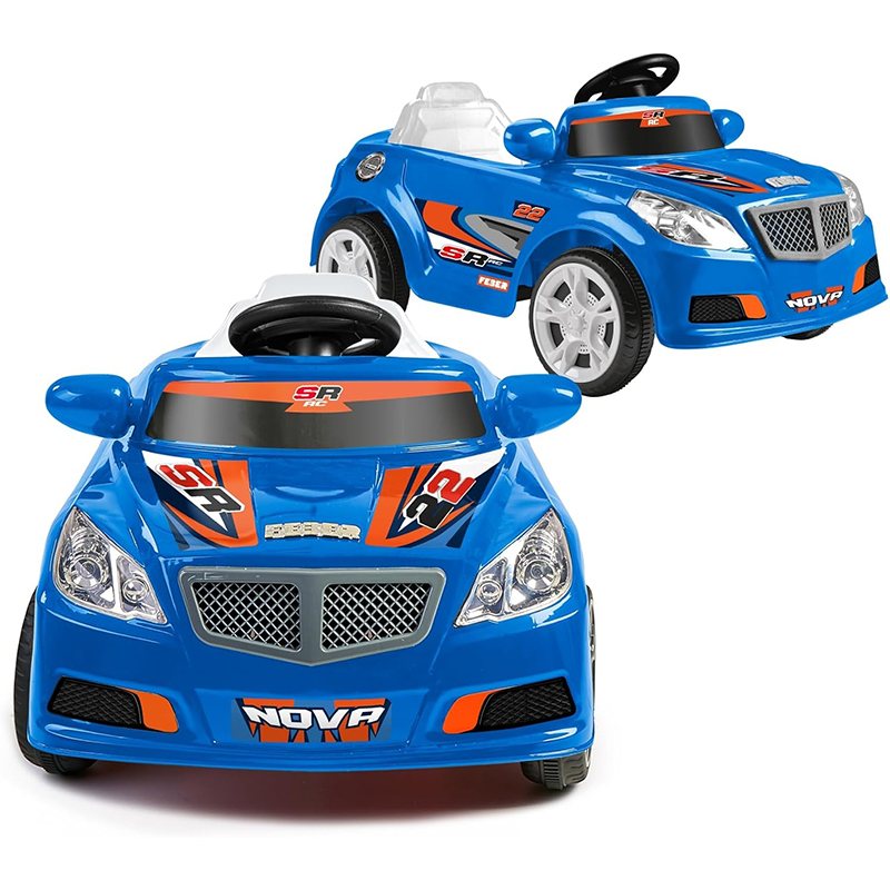 Feber Coche Twinkle Car 12V con RC Azul - Imagen 1