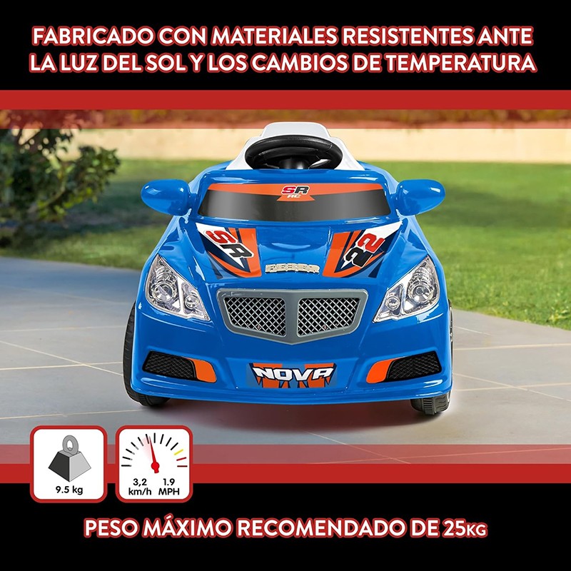 Feber Coche Twinkle Car 12V con RC Azul - Imagen 2