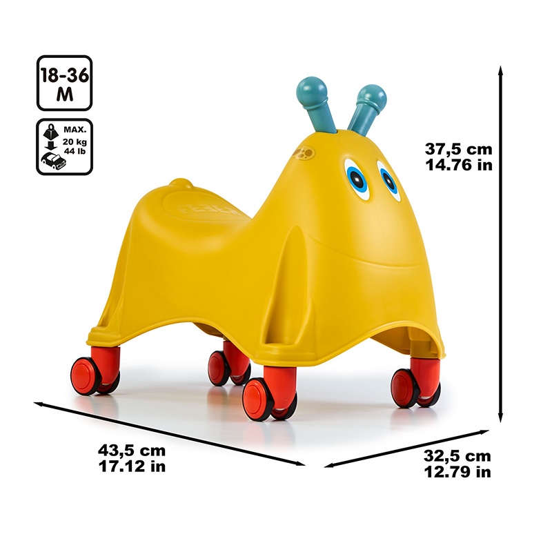 Feber Correpasillos Casual Runy Mostaza - Imagen 2