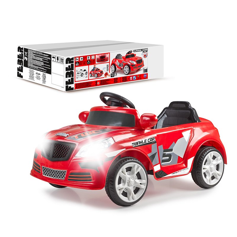 Feber Carro infantil a bateria Twinkle Car 12V e RC - Imagem 1