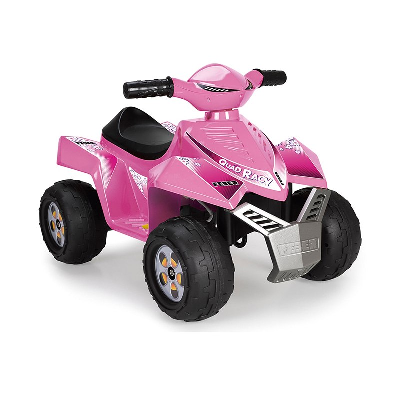 Feber Quad infantil Racy Pink 6 Voltios