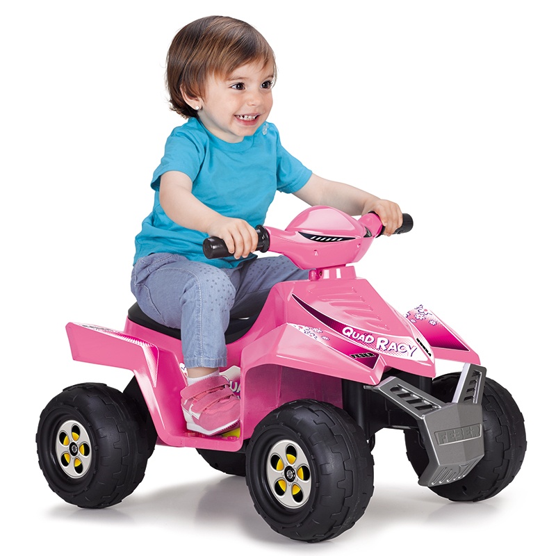 Feber Quad infantil Racy 6 Voltios Rosa