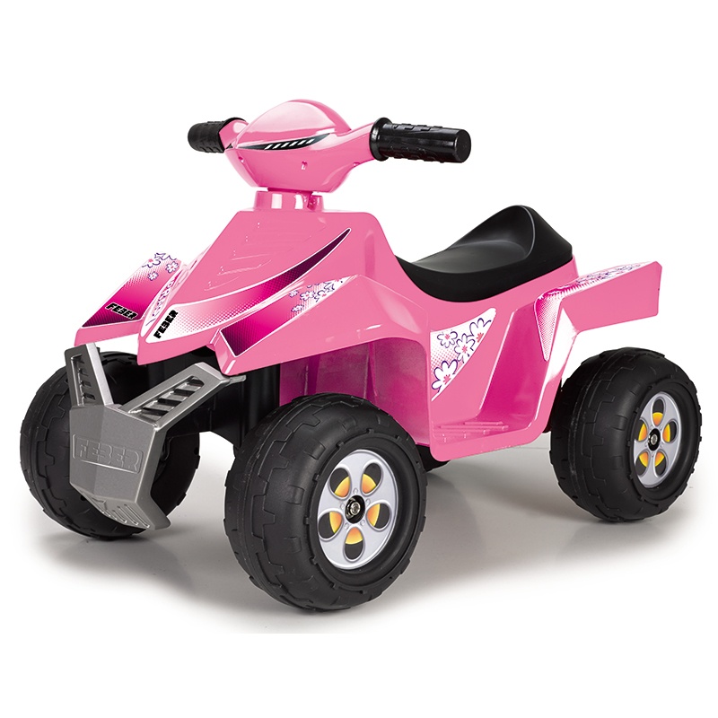 Feber Quad infantil Racy 6 Voltios Rosa - Imagen 2