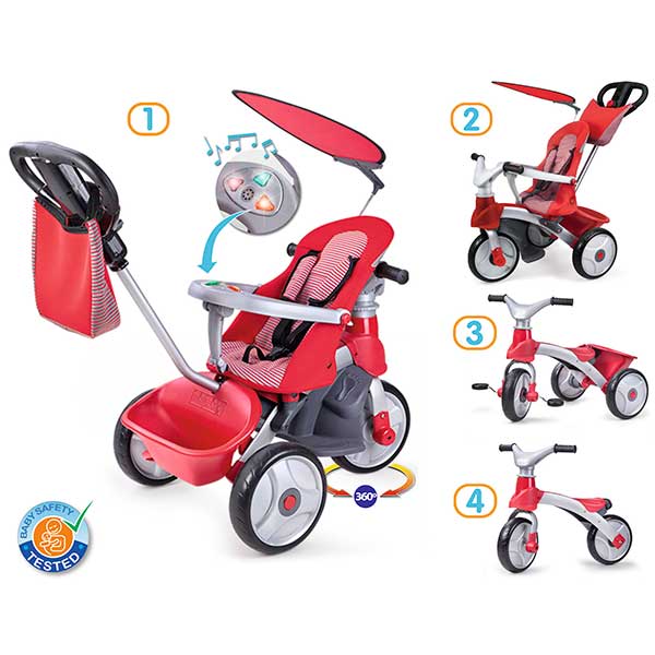 Triciclo Baby Trike Easy Evolution de Feber (800009473) - Imatge 1