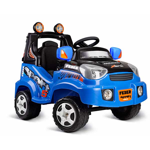 Feber Cotxe Bateria Infantil TT Sport 6V - Imatge 1