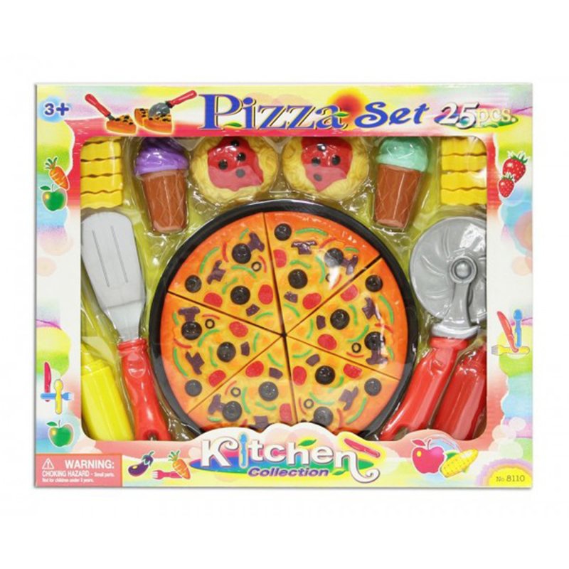 Set Comida Pizza 25pc