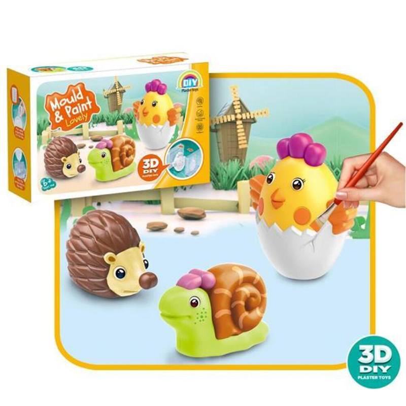 Set Moldes y Pinturas Animales