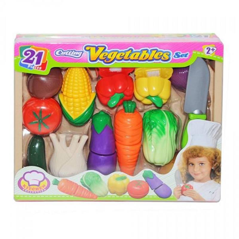 Set Vegetales con Corte 21 Piezas