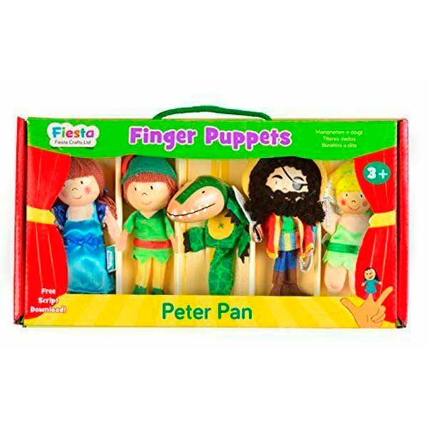Peter Pan Conjunto de Marionetas de Dedo - Imagen 1