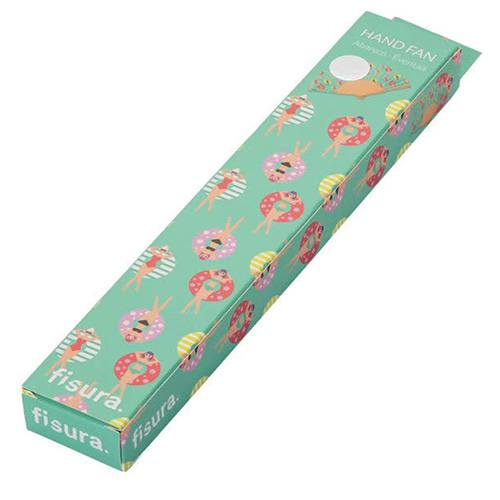 Abanico Fisura Swimmers Turquesa - Imagen 2