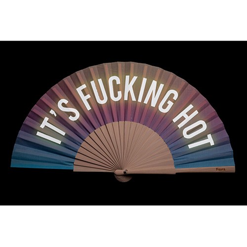Abanico Fisura It's Fucking Hot - Imagen 1