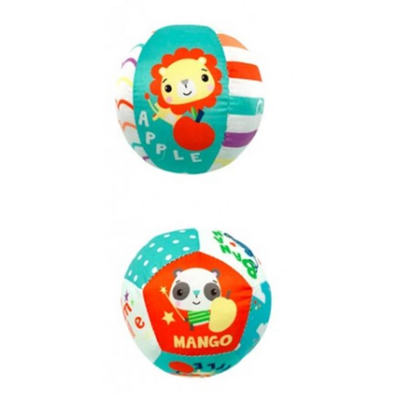 Fisher Price Bola Macia de Cores com guizo 10cm