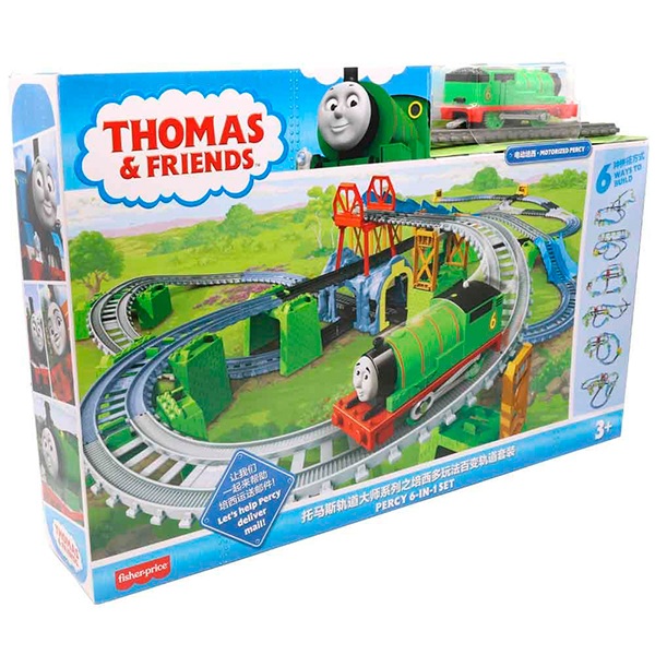 Circuito motorizado Thomas & Friends TrackMaster Percy 6 em 1 | JOGUIBA