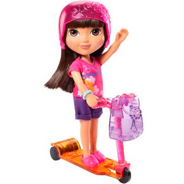 Dora a Aventureira Boneca com Scooter 20cm - Imagem 1