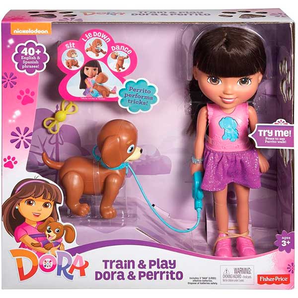 Muñeca Dora con Patinete 30cm - Imatge 1