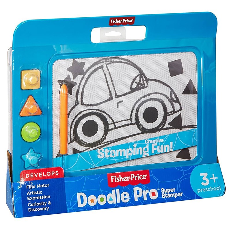 Fisher-Price Pizarra Magnética Doodle Pro - Azul