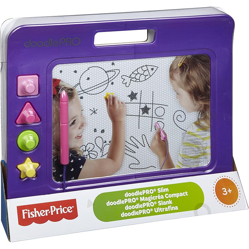 Fisher-Price Pizarra Magnética Doodle Pro - Morada