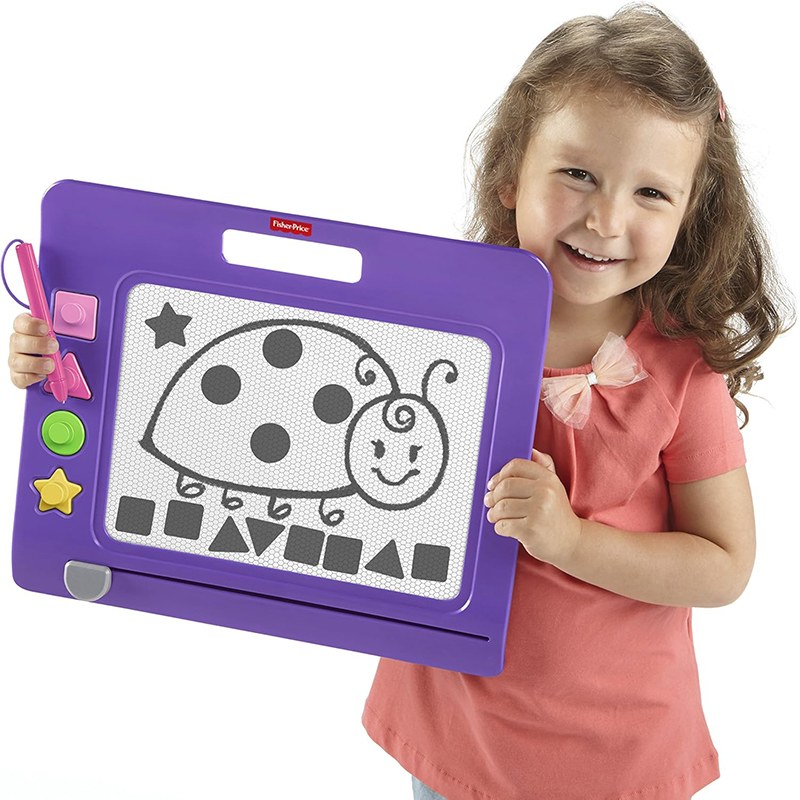 Fisher-Price Pizarra Magnética Doodle Pro - Morada - Imagen 4