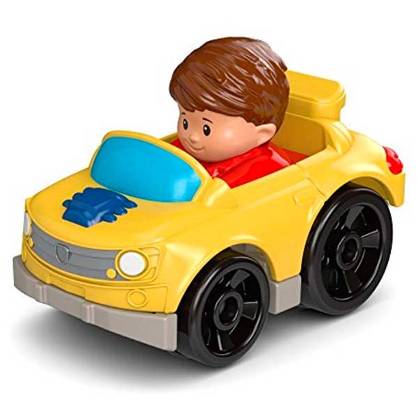 Vehicle Little People Groc Descapotable - Imatge 1