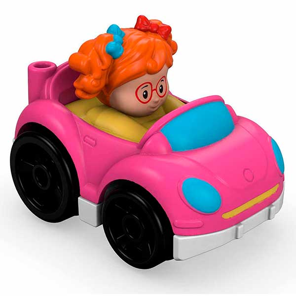 Vehicle Little People Rosa Descapotable - Imatge 1