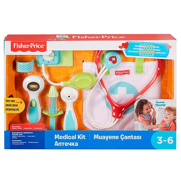 Fisher Price Kit médico infantil - Imagem 2