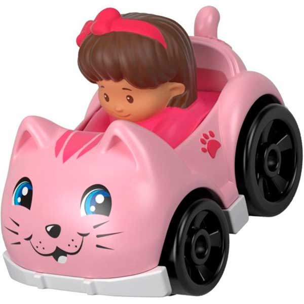 Fisher Price Little People Vehículo Gato Rosa - Imagen 1