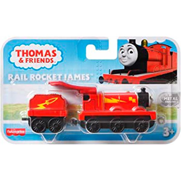 Thomas & Friends Fiery James Trackmaster Push Along Train - Imagem 1
