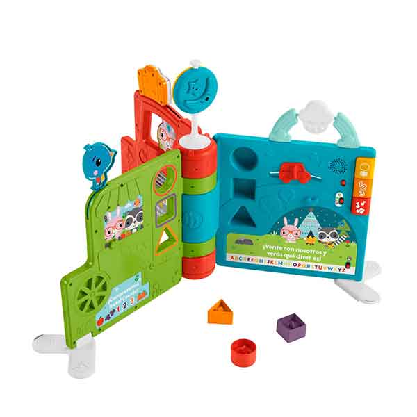 Fisher-Price Libro de Historias Sienta y Levanta Bebés, Juguete +6 meses