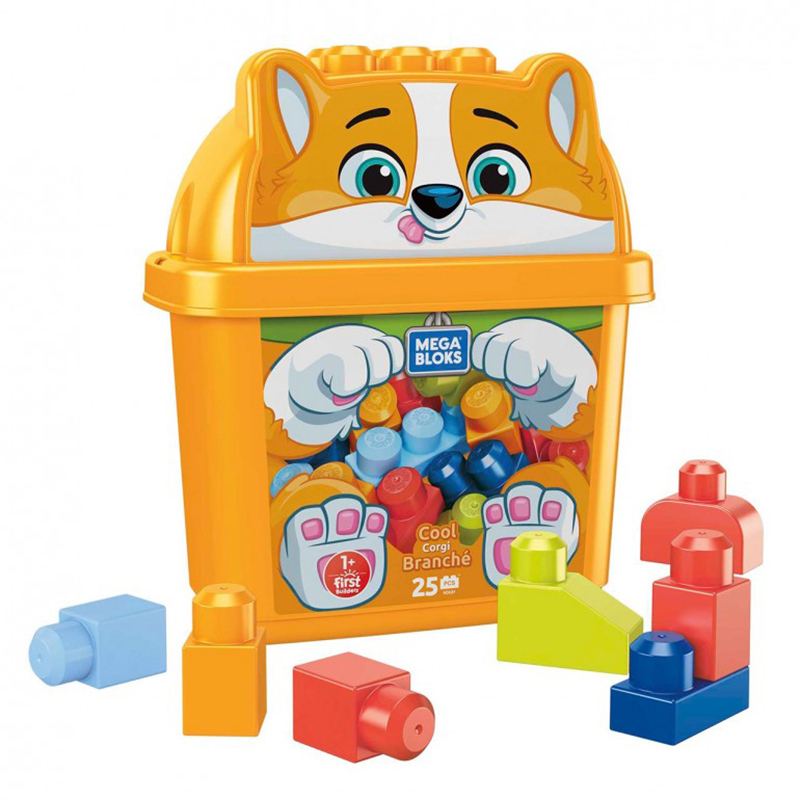 Cubo Bloques Perrito Corgi Fisher Price