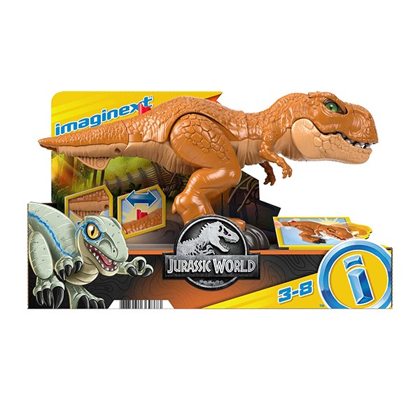 Imaginext Jurassic World Figura Dinosaurio T-Rex - Imagen 5