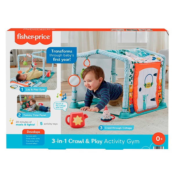 Fisher-Price Gimnasio casita de campo en JOGUIBA