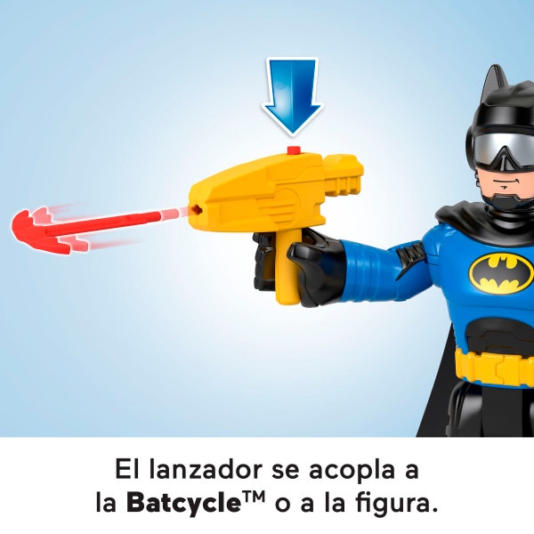 Imaginext DC Super Friends Batman Moto XL com figura - Imagem 6