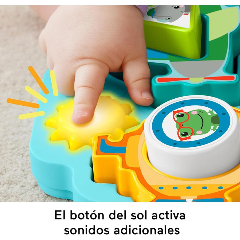Fisher-Price Rompecabezas Vehículos Sonidos y Formas - Imagen 3