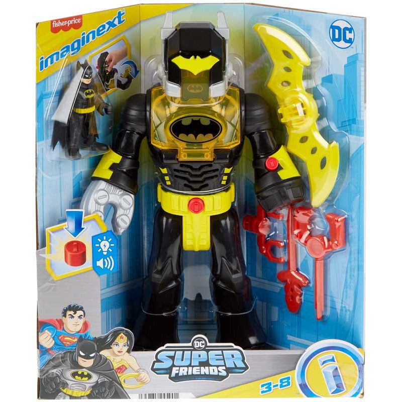 Imaginext DC Batman Insider Black Robot