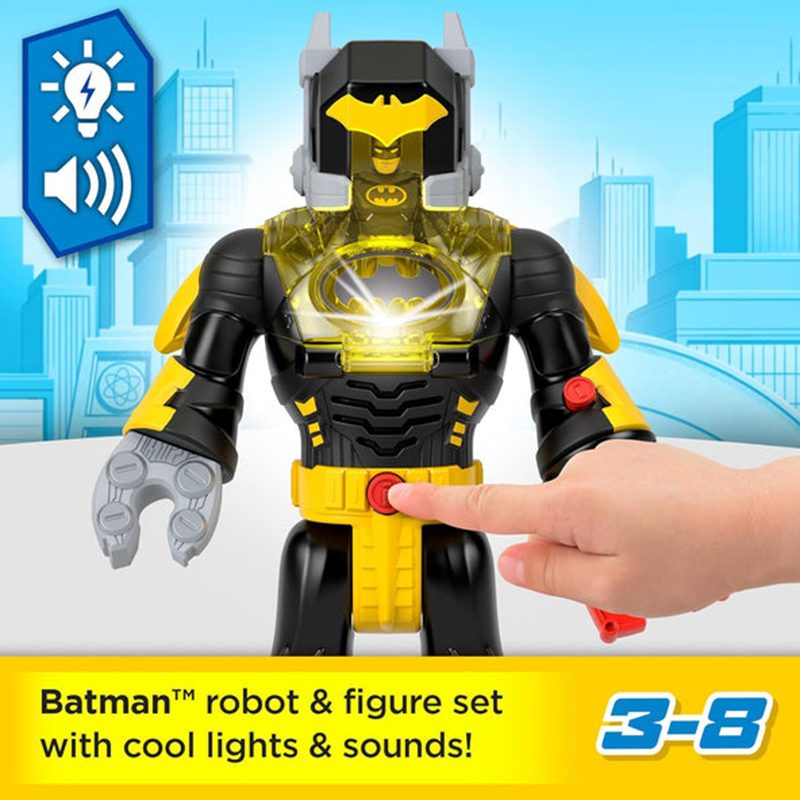 Imaginext DC Batman Insider Black Robot - Imagen 3