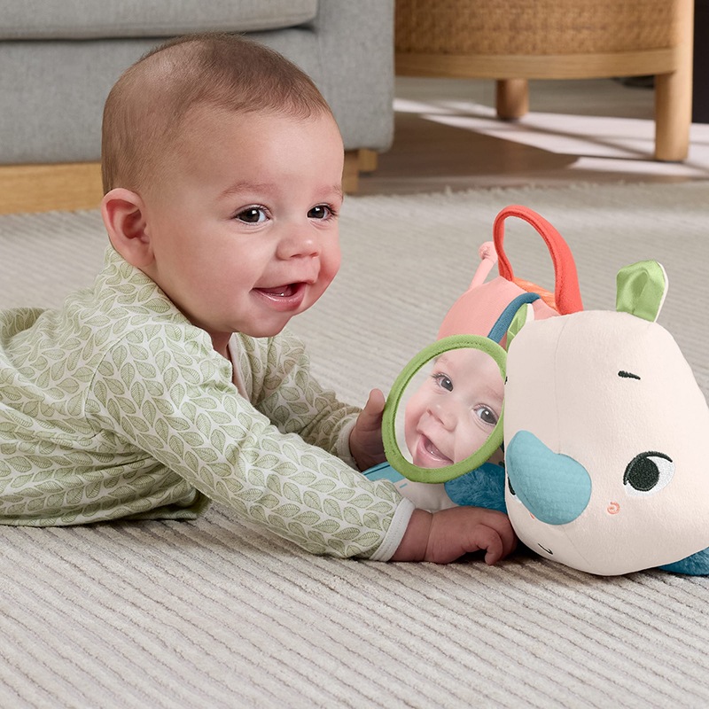 Fisher-Price Planet Friends Rinoceronte Peluche Sensorial para bebés - Imagen 2