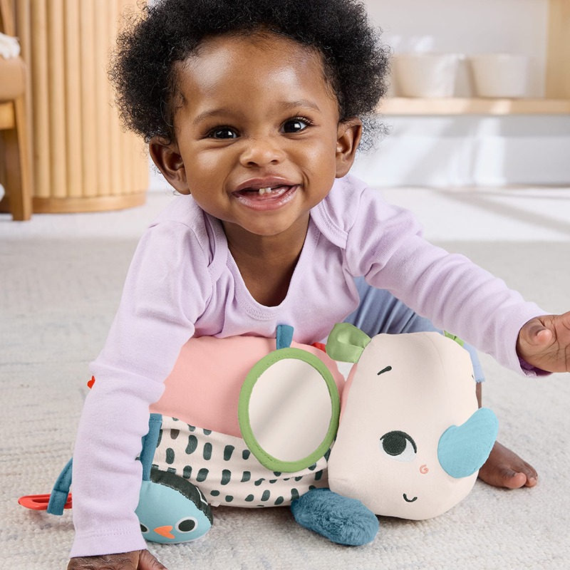 Fisher-Price Planet Friends Rinoceronte Peluche Sensorial para bebés - Imagen 3