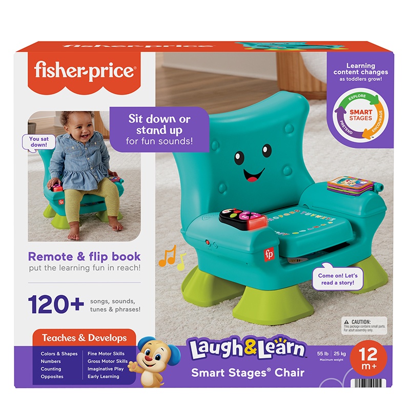 Fisher-Price Ríe y Aprende Silla Smart Stages - Imagen 5
