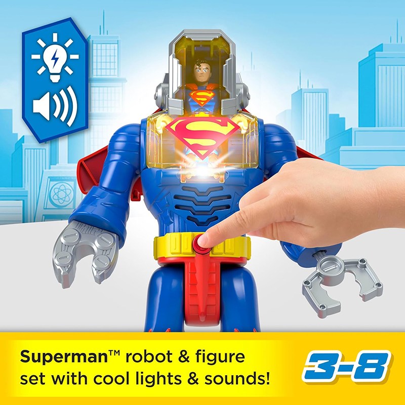 Imaginext DC Superman Insider Exo Robot - Imagen 1